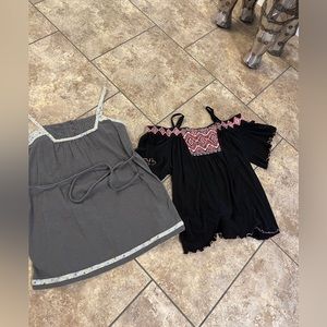 Summer shirts, medium and large